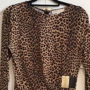 Michael Kors animal print dress size 8